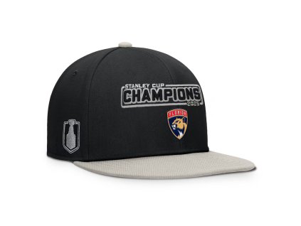 Pánská kšiltovka Florida Panthers NHL 2025 Stanley Cup Champions Snapback Hat - Black