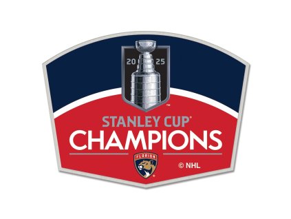 Odznak Florida Panthers NHL 2025 Stanley Cup Champions Collector's Pin