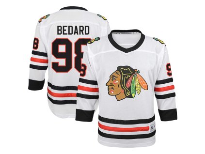 Dětský dres Connor Bedard #98 Chicago Blackhawks NHL Breakaway Away