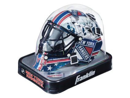 Minimaska New York Rangers NHL Unsigned Franklin Sports Replica Mini Goalie Mask