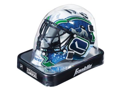 Minimaska Vancouver Canucks NHL Unsigned Franklin Sports Replica Mini Goalie Mask