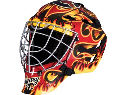Minimaska Calgary Flames NHL Unsigned Franklin Sports Replica Mini Goalie Mask
