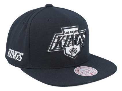 Pánská kšiltovka Los Angeles Kings NHL Evergreen Black White Snapback Vntg