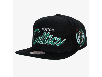 Pánska šiltovka Boston Celtics Team Script 2.0 Snapback