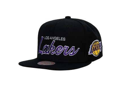 Pánská kšiltovka Los Angeles Lakers NBA Team Script 2.0 Snapback