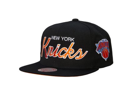 Pánská kšiltovka New York Knicks NBA Team Script 2.0 Snapback