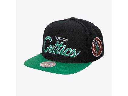 Pánska šiltovka Boston Celtics Team Script 2.0 Snapback Hwc