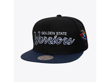 Pánská kšiltovka Golden State Warriors NBA Team Script 2.0 Snapback Hwc