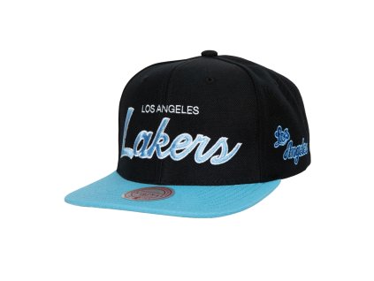 Pánská kšiltovka Los Angeles Lakers NBA Team Script 2.0 Snapback Hwc