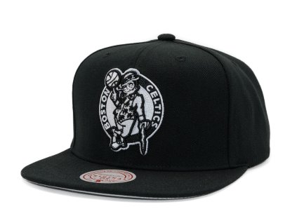 Pánská kšiltovka Boston Celtics NBA Evergreen Black White Snapback