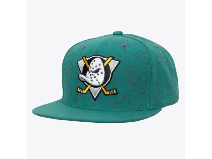 Pánska Šiltovka Anaheim Ducks Splatters Snapback Vntg
