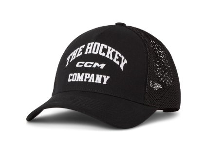 Pánská kšiltovka CCM Athleisure Trucker Cap Black