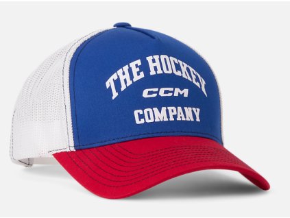 Pánská kšiltovka CCM Athleisure Trucker Cap Collegiate Royal