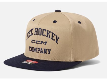 Pánska šiltovka CCM Athleisure Flat Brim Cap Oat Milk