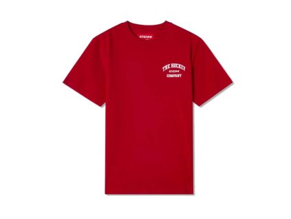 Pánské tričko CCM Athleisure Tee Red Rodeo