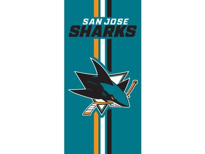 Plážová osuška San Jose Sharks NHL Prestige