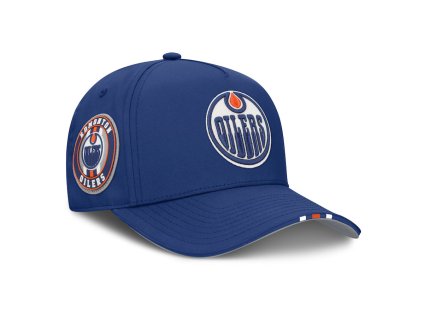 Pánská kšiltovka Edmonton Oilers NHL 2025 Draft Authentic Pro Structured Adjustable Meshback