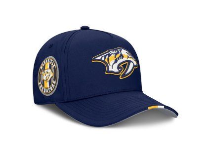 124124 panska ksiltovka nashville predators nhl 2025 draft authentic pro structured adjustable meshback