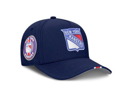 Pánska šiltovka New York Rangers NHL 2025 Draft Authentic Pro Structured Adjustable Meshback