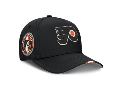 Pánská kšiltovka Philadelphia Flyers NHL 2025 Draft Authentic Pro Structured Adjustable Meshback