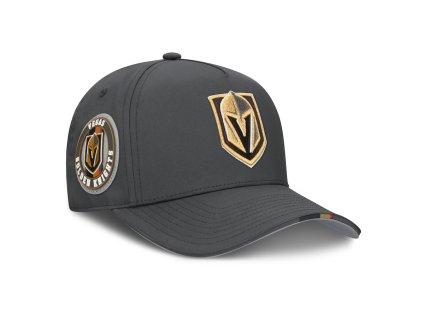 Pánská kšiltovka Vegas Golden Knights NHL 2025 Draft Authentic Pro Structured Adjustable Meshback
