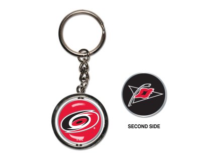 Přívěšek Carolina Hurricanes NHL Spinner Key Ring
