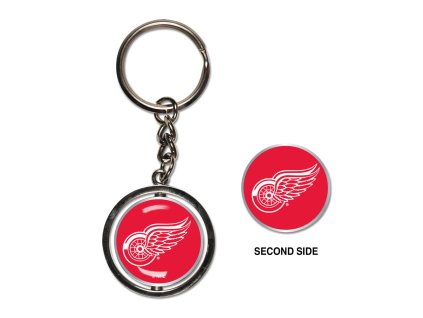 Přívěšek Detroit Red Wings NHL Spinner Key Ring