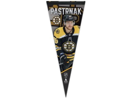 Vlajka David Pastrnak Boston Bruins NHL Premium Pennant