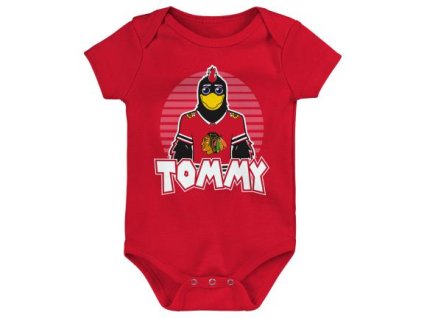 Dětské body Chicago Blackhawks NHL Mascot Pride Ss Creeper