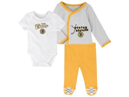 Dětské Body 3v1 Boston Bruins NHL 3 Piece Set