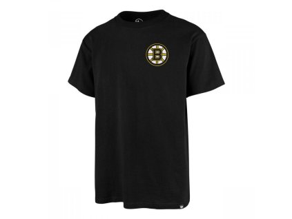 Pánské tričko Boston Bruins NHL ’47 Letter Jet Black