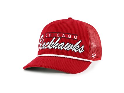 Pánská kšiltovka Chicago Blackhawks NHL Double Header Mesh ’47 HITCH RF