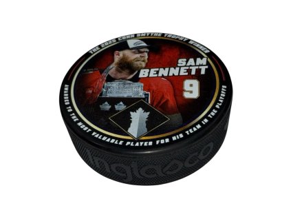 Puk Florida Panthers NHL Sam Bennet #9 2025 Stanley Cup Playoffs Conn Smythe Trophy Souvenir Collector Puck