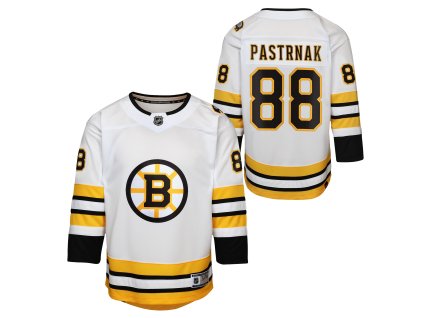 Dětský dres David Pastrnak Boston Bruins NHL Premier White