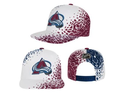 Dětská kšiltovka Colorado Avalanche NHL New Edge Flatbrim Snapback