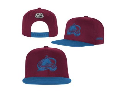 Dětská kšiltovka Colorado Avalanche NHL Essentials Flatbrim Snapback