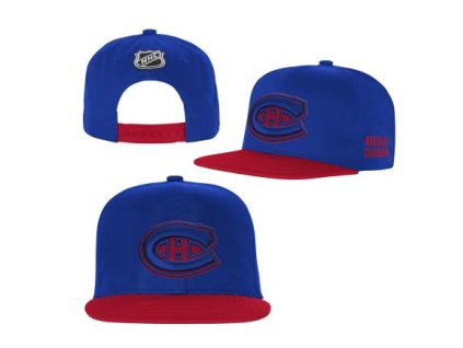 Detská šiltovka Montreal Canadiens NHL Essentials Flatbrim Snapback