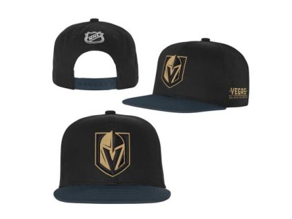 Dětská kšiltovka Vegas Golden Knights NHL Essentials Flatbrim Snapback