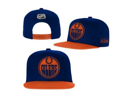 Dětská kšiltovka Edmonton Oilers NHL Essentials Flatbrim Snapback