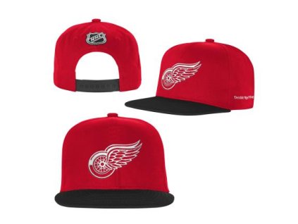 Dětská kšiltovka Detroit Red Wings NHL Essentials Flatbrim Snapback