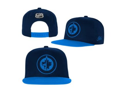 Dětská kšiltovka Winnipeg Jets NHL Essentials Flatbrim Snapback