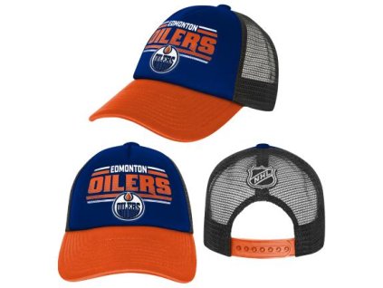 Dětská kšiltovka Edmonton Oilers NHL Essentials Snapback Trucker