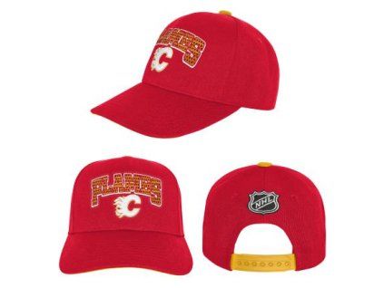 Dětská kšiltovka Calgary Flames NHL Essentials Procrown