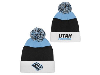 Dětská zimní čepice Utah Mammoth NHL Essentials Cuffed Knit W Pom