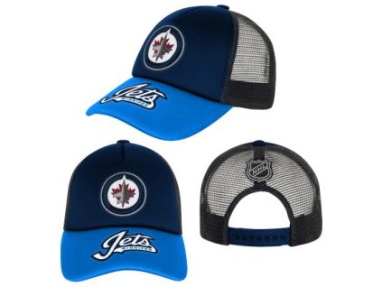 Dětská kšiltovka Winnipeg Jets NHL True Retro Meshback Trucker