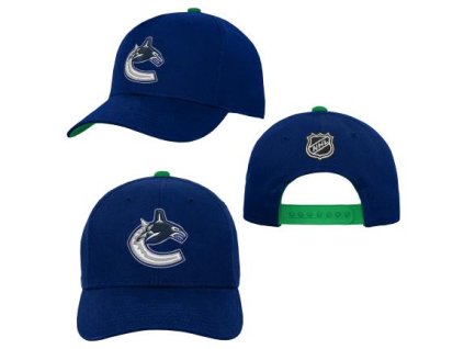 Detská šiltovka Vancouver Canucks NHL Precurved Snap