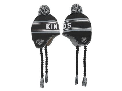 Dětská zimní čepice Los Angeles Kings NHL Jacquard Tassel Knit With Pom