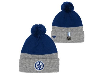 Dětská zimní čepice Toronto Maple Leafs  Draft Cuffed Beanie With Pom