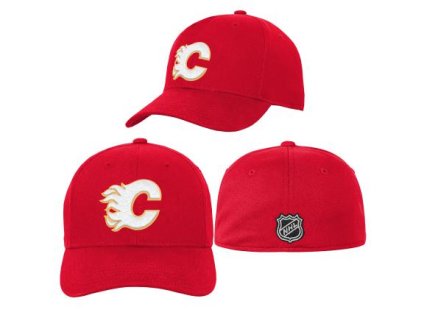 Dětská kšiltovka Calgary Flames NHL Structured Flex