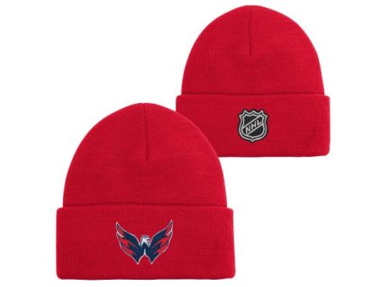 Dětská zimní čepice Washington Capitals NHL Cuffed Knit